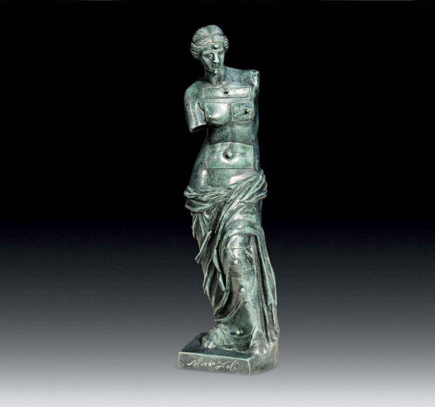 Artificial Style Small Indoor Floor Statues Cast Bronze Gallary Decoration