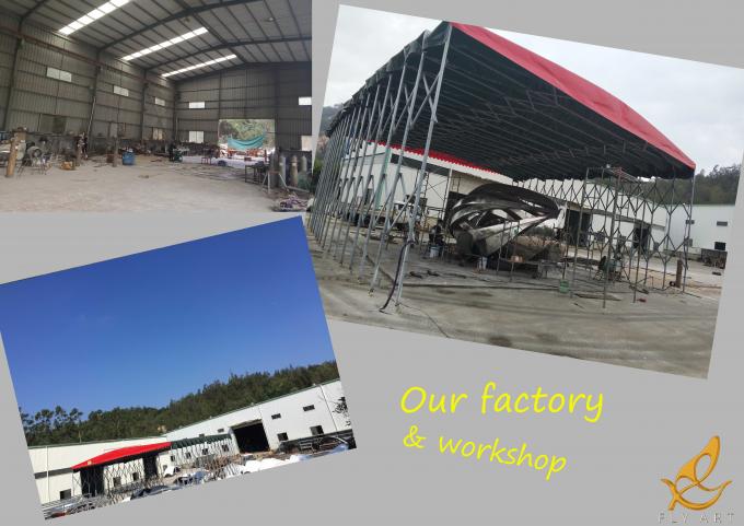 XIAMEN FLYART METAL SCULPTURE CO.,LTD factory production line 0