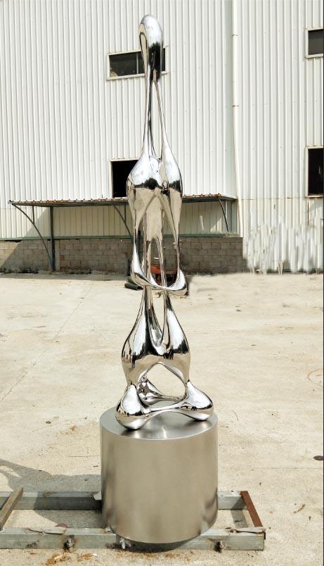 Durable Modern Metal Stainless Steel Sculpture Outdoor For Garden Decoration 0