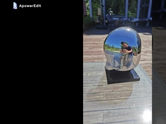 Modern Small Stainless Steel Sculpture For Indoor Decoration