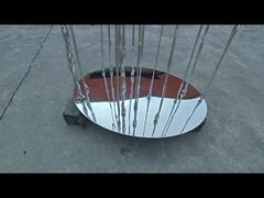 Polished Stainless Steel Abstract  Frog,Animal Garden Ornaments 