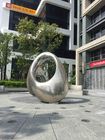 Popular Mirror Exterior Stainless Steel Sculpture Garden Ornaments 2.2 Meter Length