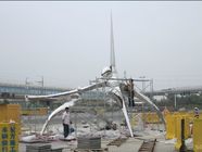 Modern Large Abstract Metal Sculpture Park Art Decoration 6 Meter Height