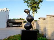 Customized Modern Abstract Sculpture , Metal Outdoor Abstract Yard Sculptures