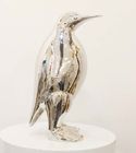 Contemporary Indoor Penguin Metal Animal Sculptures With Steam Resistance