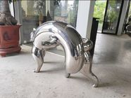 Interior Abstract Metal Animal Sculptures Modern Typed For Home Decor