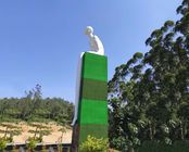 ODM Design White Baking Varnish Modern Art Statue For Large Outdoor Garden
