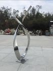 Art Modern Abstract Sculpture Stainless Steel Mirror Polished Finishing