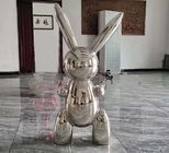 Contemporary Outdoor ODM Steel Rabbit Sculpture for Indoor Decoration