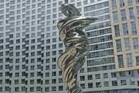 Polished Stainless Steel Sculpture Venus 28 Meter Height For Plaza Decoration