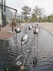 Mirror Polished Life Size Flamingos Sculptures For Hotel
