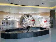 3.0M Plaza Decoration Polished Mirror Stainless Steel Globe Sculpture