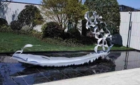 High Grade Stainless Steel Outdoor Sculpture Abstract Metal Sculpture