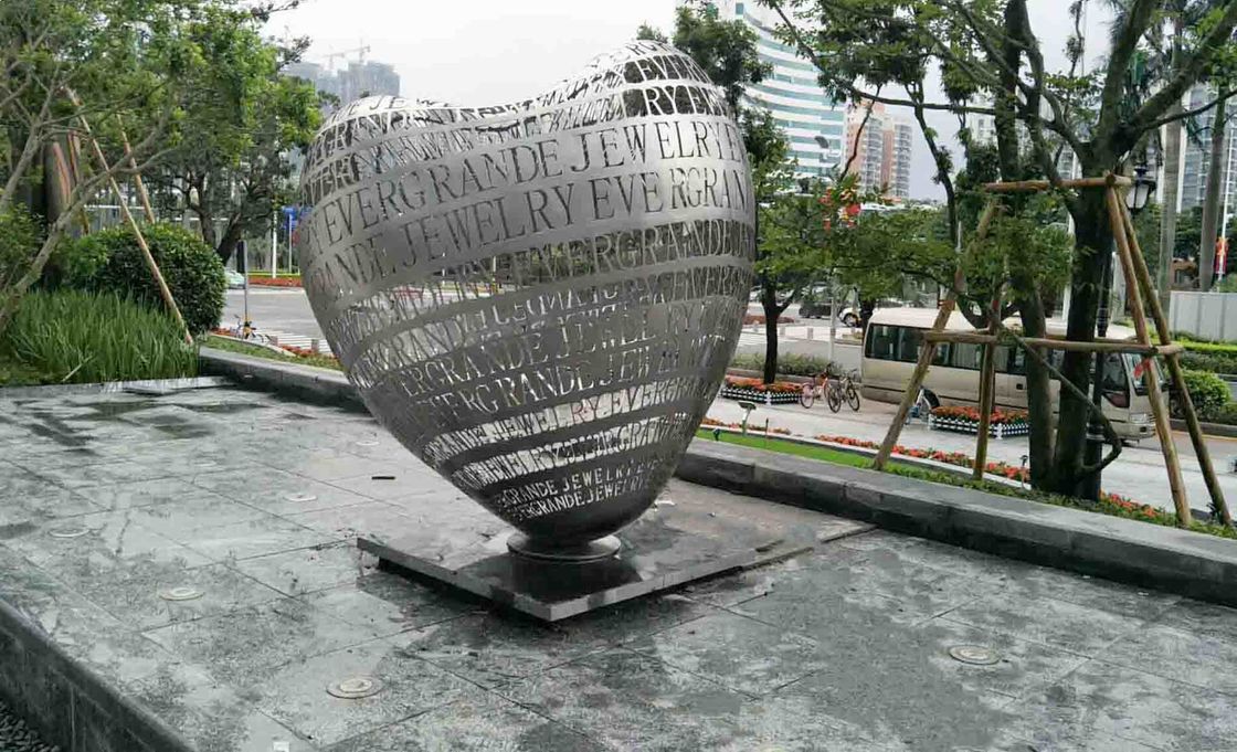 Stainless Steel Decoration Outdoor Metal Sculpture Garden Ornaments Statues