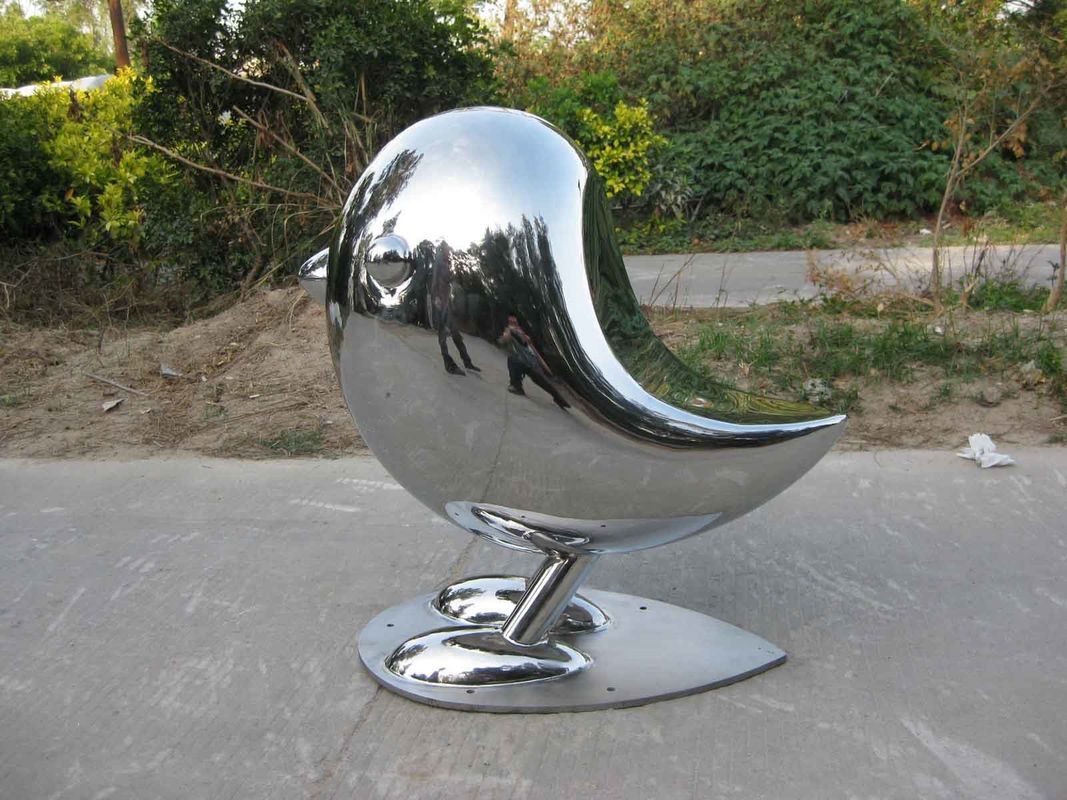 Decorative Art Contemporary Animal Sculpture Fat Bird Steam Resistance