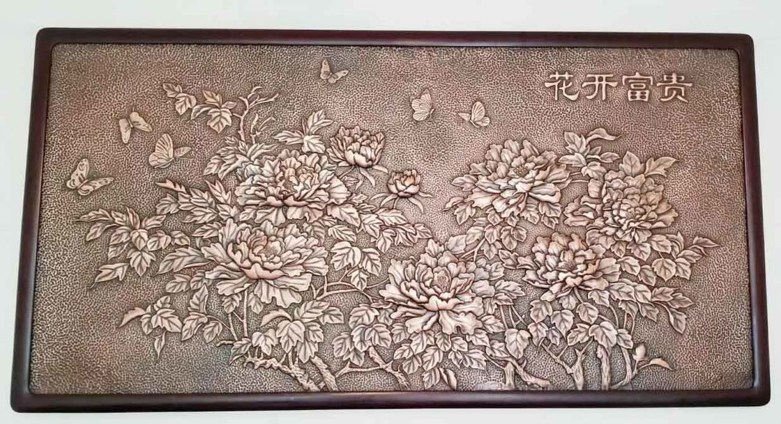 Classical Style Bronze Relief Sculpture Casting Surface Finish Corrosion Resistance