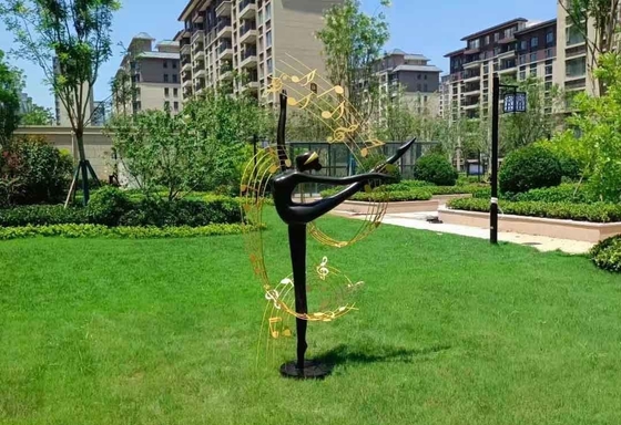 Modern Outdoor Copper Sculpture For Garden Decoration
