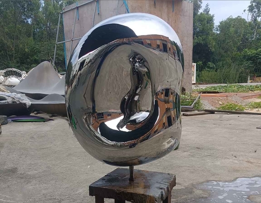 Stainless Steel Small Garden Sculpture 1.0m Height Indoor Ornaments For Hotel